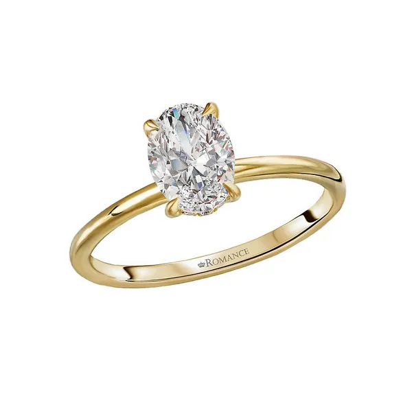 Romance Hidden Halo Semi-Mount Diamond Engagement Ring Legacy Diamond & Gems Sheridan, WY