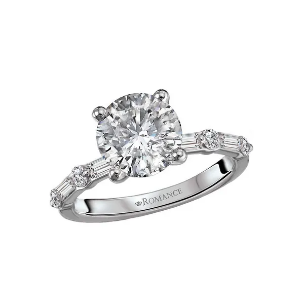 Romance Semi-Mount Diamond Engagement Ring Legacy Diamond & Gems Sheridan, WY
