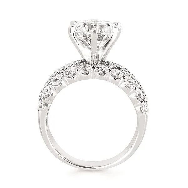 14K White Gold Diamond Engagement Ring Image 2 Legacy Diamond & Gems Sheridan, WY