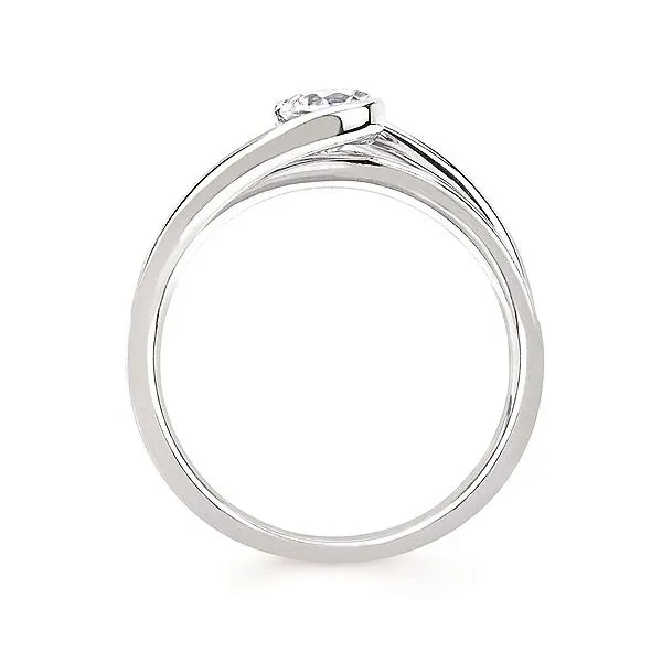 14K White Gold Diamond Semi Mount Engagement Ring Image 2 Legacy Diamond & Gems Sheridan, WY