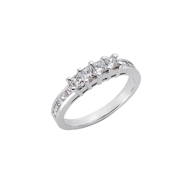 Diamond 4 Prong and 8 Channel Set Wedding Band Legacy Diamond & Gems Sheridan, WY