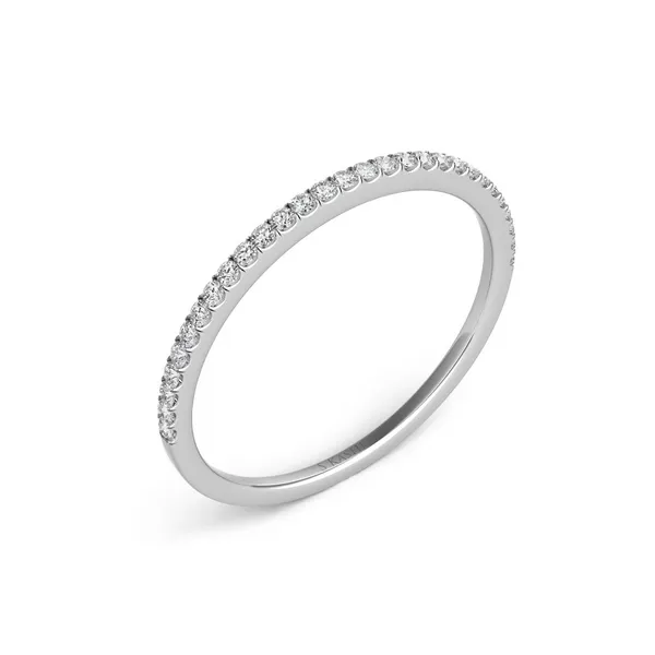 Diamond Prong Set Wedding Band 14K White Gold Legacy Diamond & Gems Sheridan, WY