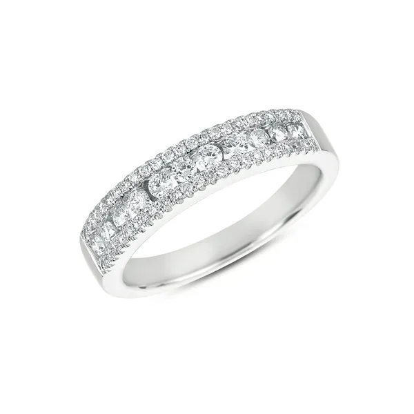 14K White Gold Diamond Wedding Band Legacy Diamond & Gems Sheridan, WY