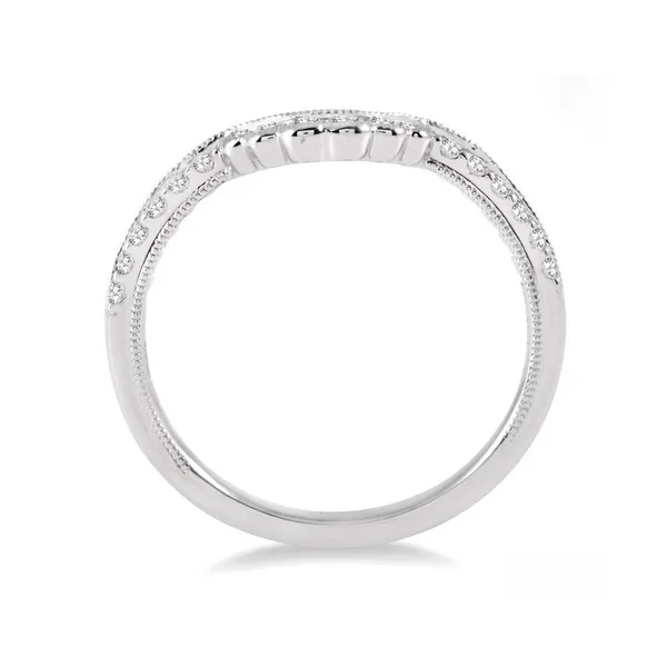 Diamond Prong/Bezel Set Wedding Band Image 2 Legacy Diamond & Gems Sheridan, WY