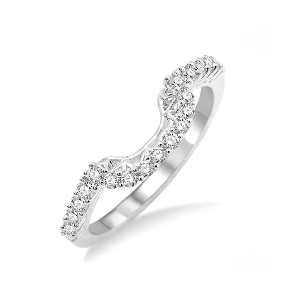 Diamond Prong Set Wedding Band similar item image