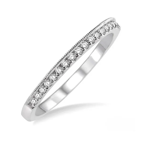 Diamond Prong Set Wedding Band in 14K White Gold Legacy Diamond & Gems Sheridan, WY