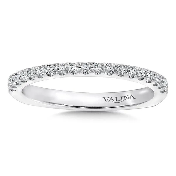 Diamond Prong Set Wedding Band 14K White Gold Legacy Diamond & Gems Sheridan, WY