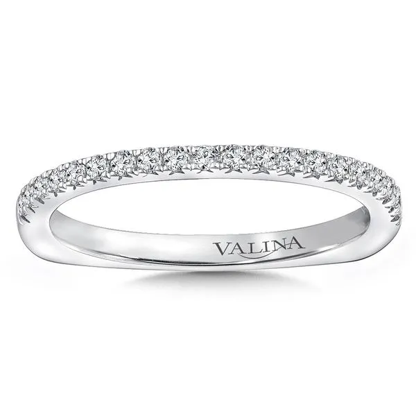 Diamond Prong Set Wedding Band in 14K White Gold Legacy Diamond & Gems Sheridan, WY