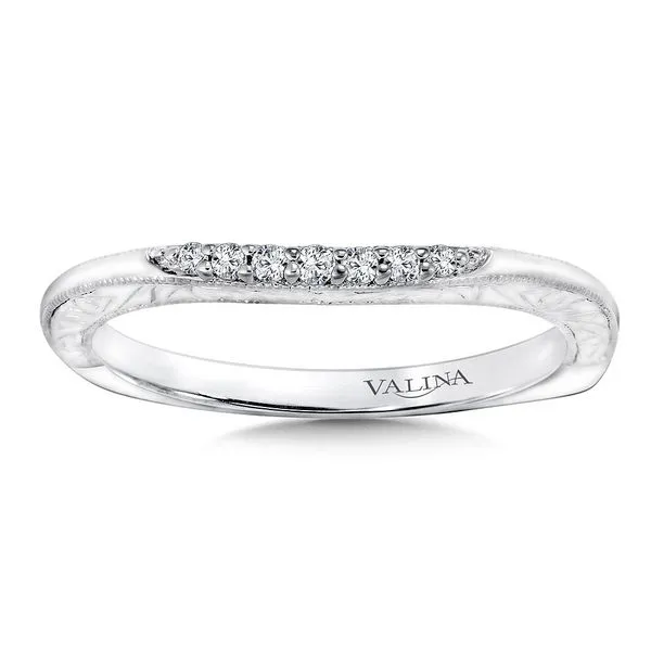Diamond Prong Set Wedding Band in 14K White Gold Legacy Diamond & Gems Sheridan, WY