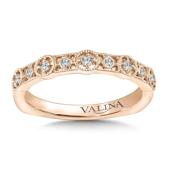 Diamond 4 Bezel and 6 Prong Set Wedding Band with Milgrain Legacy Diamond & Gems Sheridan, WY