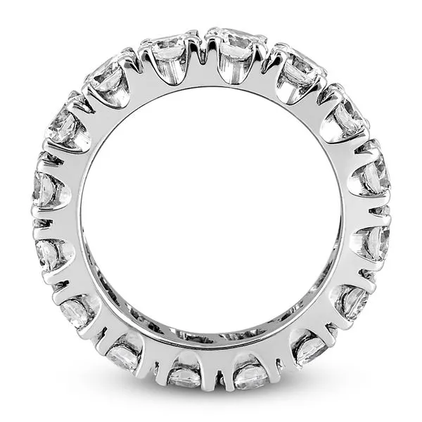Diamond Prong Set Eternity Wedding Band Image 2 Legacy Diamond & Gems Sheridan, WY