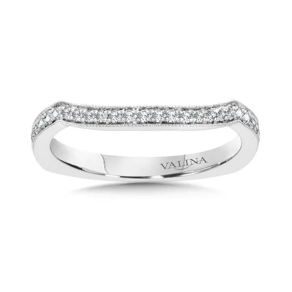 Diamond Bead Set and Milgrain Wedding Band Legacy Diamond & Gems Sheridan, WY