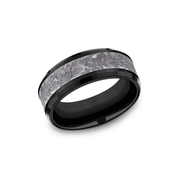 Alternative Metal Wedding Band Legacy Diamond & Gems Sheridan, WY