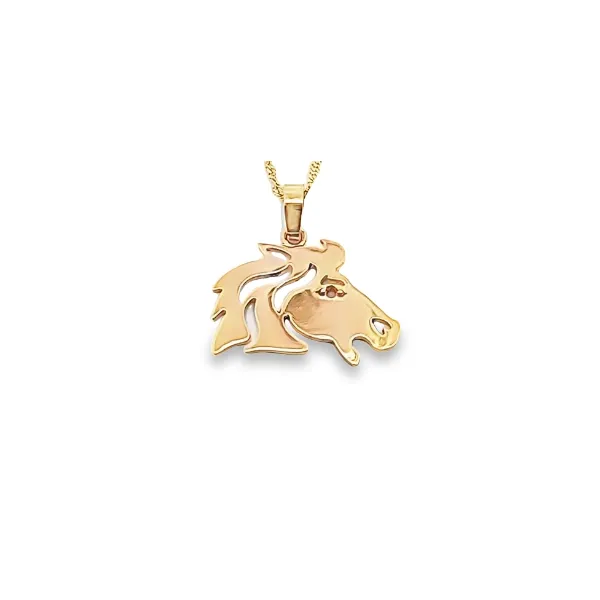 Sheridan High School Bronc Pendant Legacy Diamond & Gems Sheridan, WY