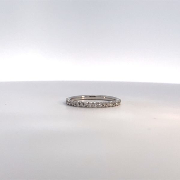 14 Karat White Gold 0.25 CTW Diamond Wedding Band Leitzel's Jewelry Myerstown, PA