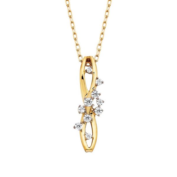 Diamond Confetti Pendant Leitzel's Jewelry Myerstown, PA