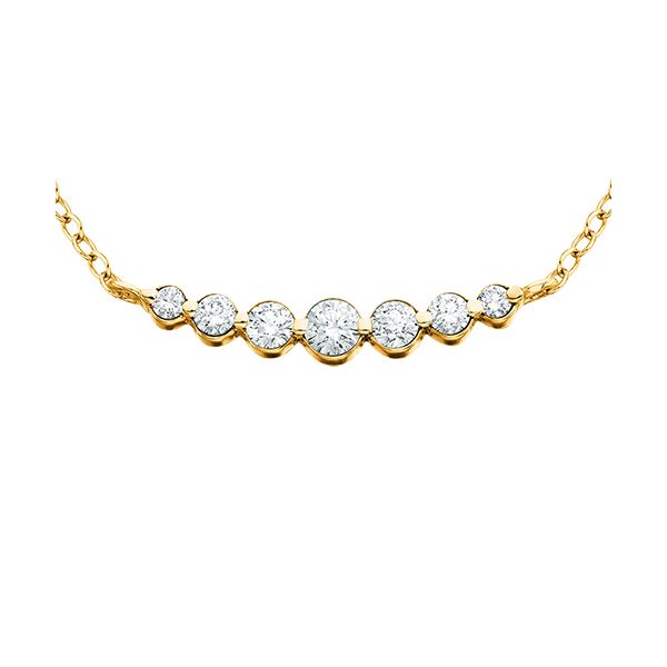 Diamond Smile Necklace 0.50ctw Leitzel's Jewelry Myerstown, PA