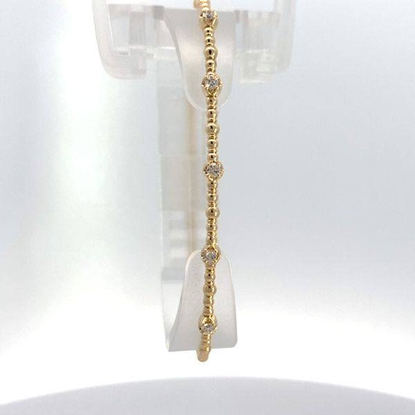 14kt Yellow Gold Flexible Bracelet Leitzel's Jewelry Myerstown, PA