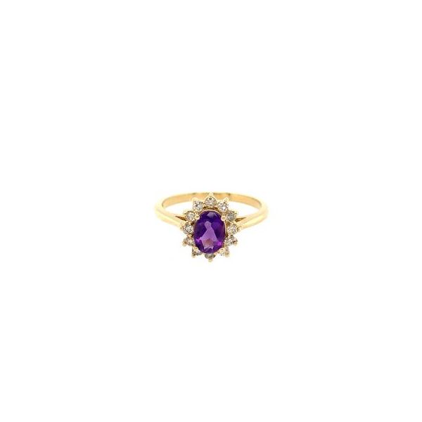 Ring 0012002000277 14KY Gemstone Ring with Stones Leitzel's