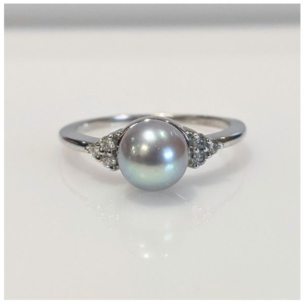 Stuller Initial Ring 5496:34421:P 14KY - Fashion Rings | Linwood Custom  Jewelers | Linwood, NJ