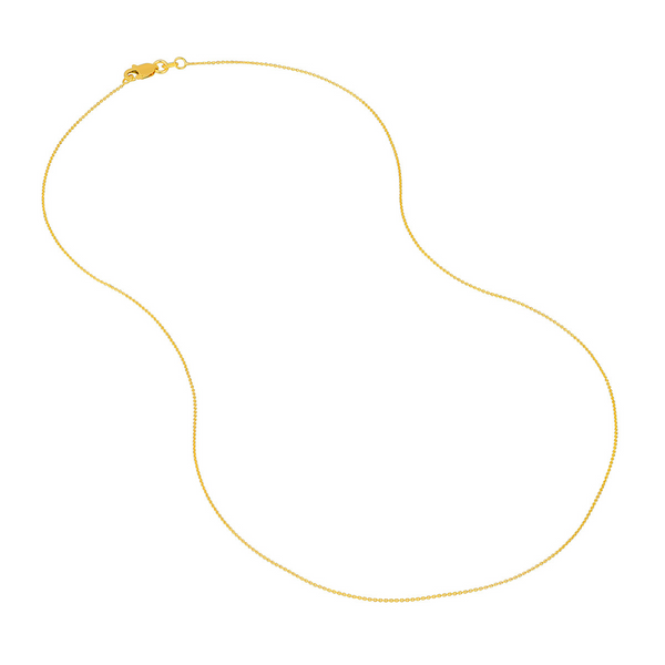 Yellow Gold Cable Link Chain Leitzel's Jewelry Myerstown, PA