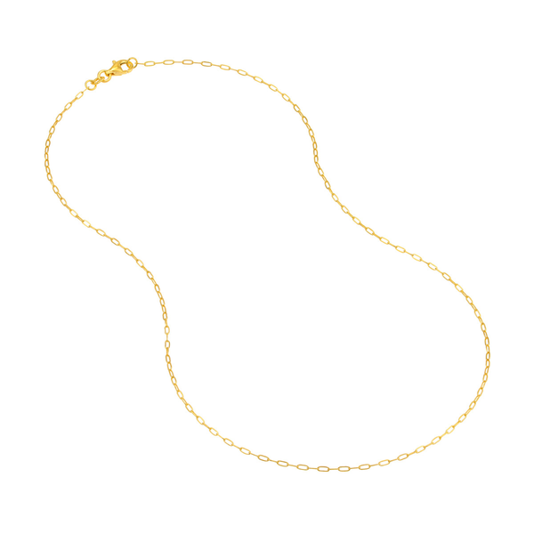 14Kt Yellow Gold Paperclip Link Bracelet Leitzel's Jewelry Myerstown, PA