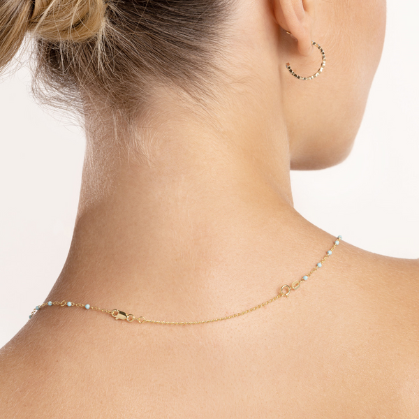 14kt Yellow Gold Chain Extender Image 2 Leitzel's Jewelry Myerstown, PA