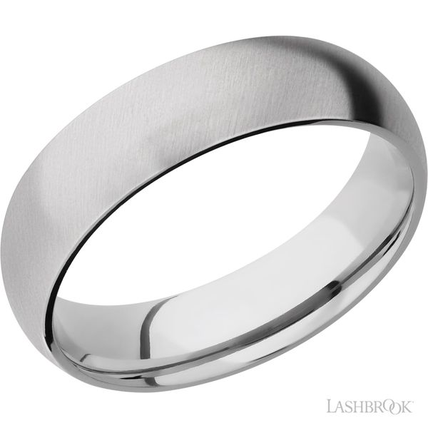 Cobalt Chrome Satin Finish Wedding Band Leitzel's Jewelry Myerstown, PA