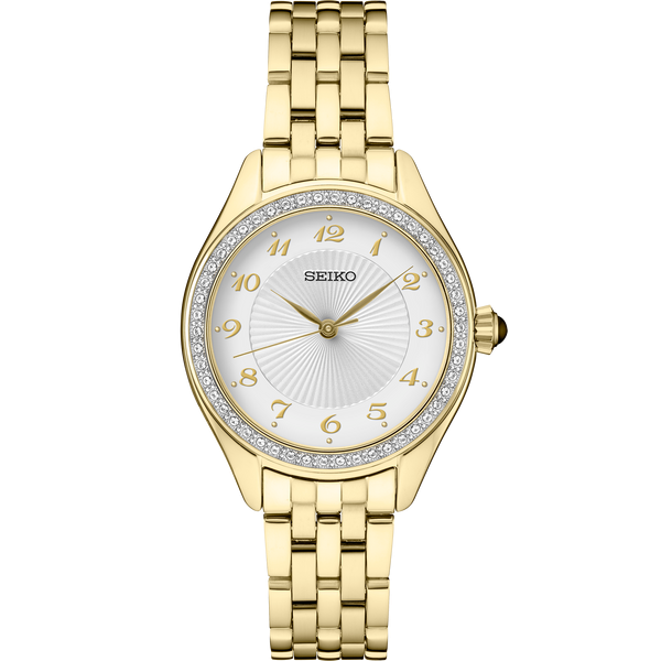 seiko ladies gold dress watch Ladies Seiko Quartz Gold Tone Watch