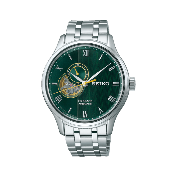 Seiko Presage SSA463J1 Zen Garden Automatic Men's Watch - 41.8mm Stainless Steel, Green Dial Seiko Presage SSA463J1 Zen Garden Automatic Men's Watch - 41.8mm Stainless Steel, Green Dial
