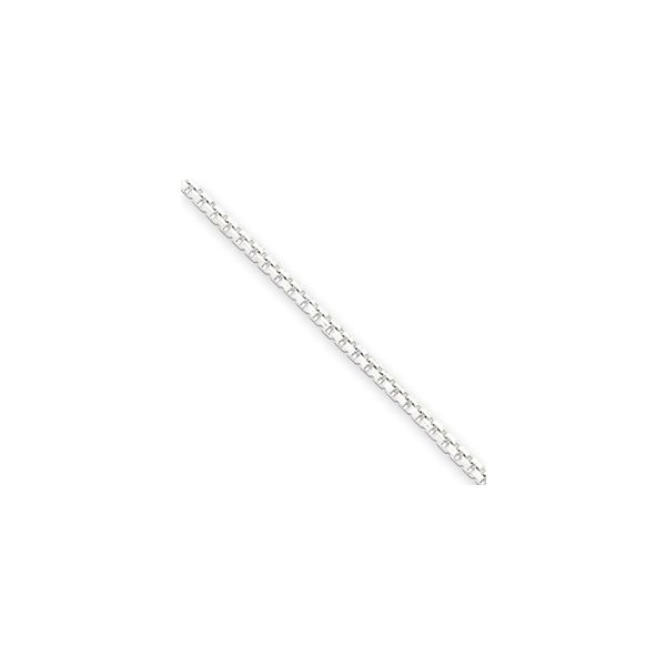 Sterling Silver Box Chain 18" Leitzel's Jewelry Myerstown, PA