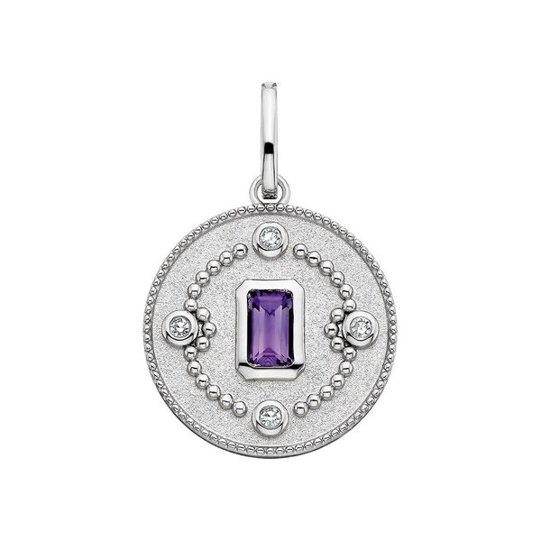 Sterling Silver Amethyst Pendant Leitzel's Jewelry Myerstown, PA