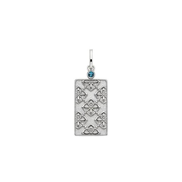 Sterling Silver Rectangle Pendant Leitzel's Jewelry Myerstown, PA