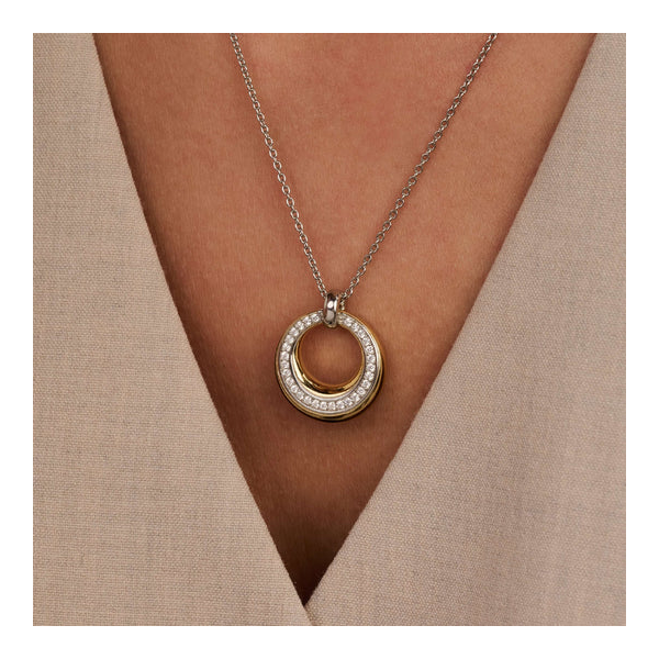 Silver Necklace Image 2 Leitzel's Jewelry Myerstown, PA