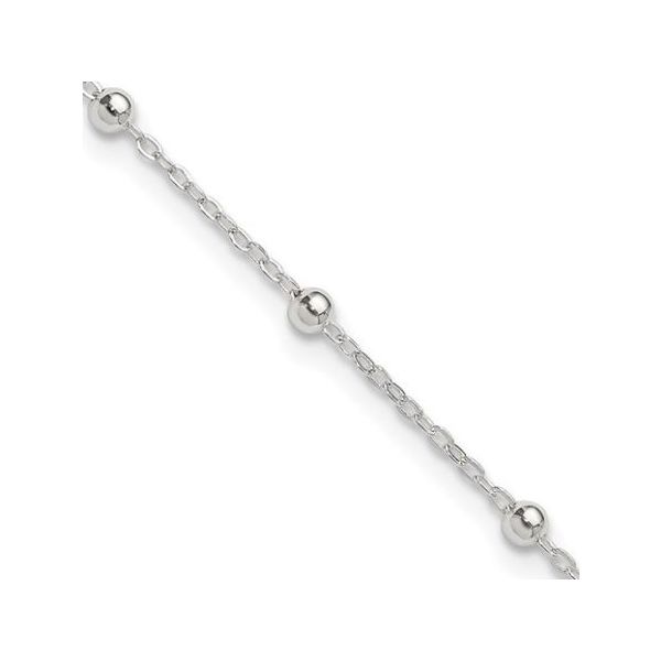 Sterling Silver Anklet Leitzel's Jewelry Myerstown, PA