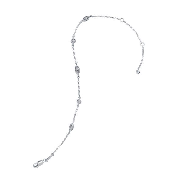 Lafonn Sterling Silver Anklet Leitzel's Jewelry Myerstown, PA