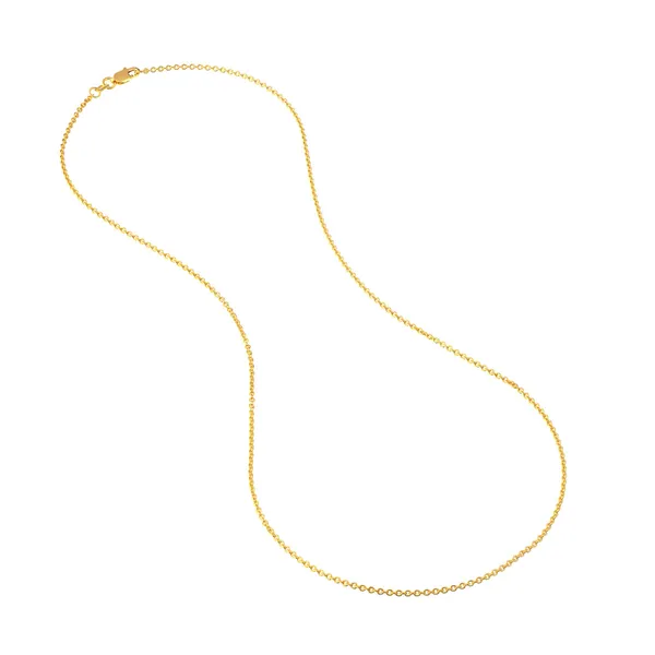 Yellow Gold Plated Cable Chain Leitzel's Jewelry Myerstown, PA