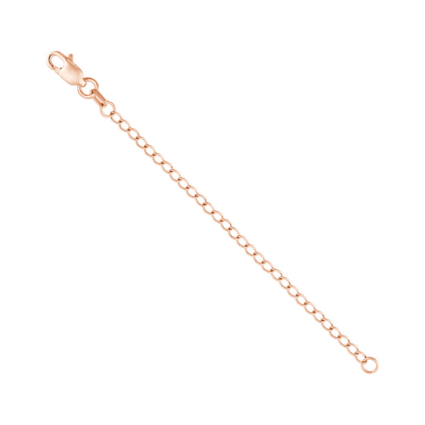 Rose Gold Plate Chain Extender Image 2 Leitzel's Jewelry Myerstown, PA
