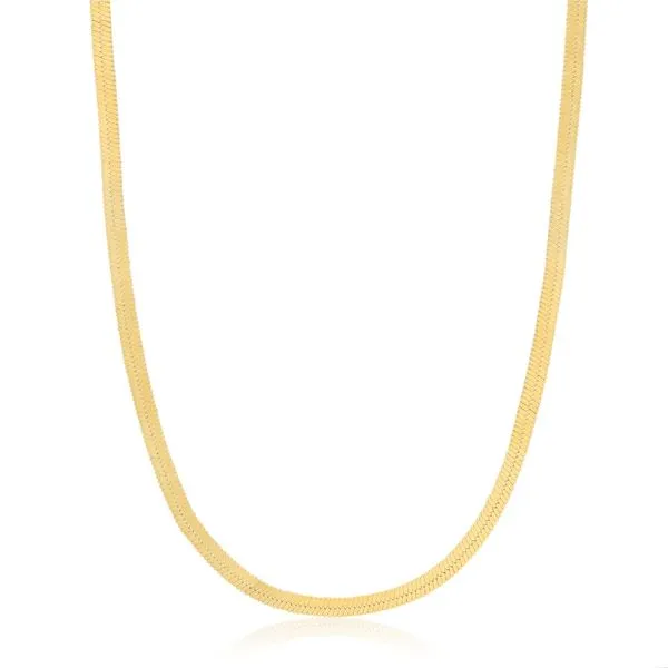 Flat Snake Chain Necklace Leitzel's Jewelry Myerstown, PA