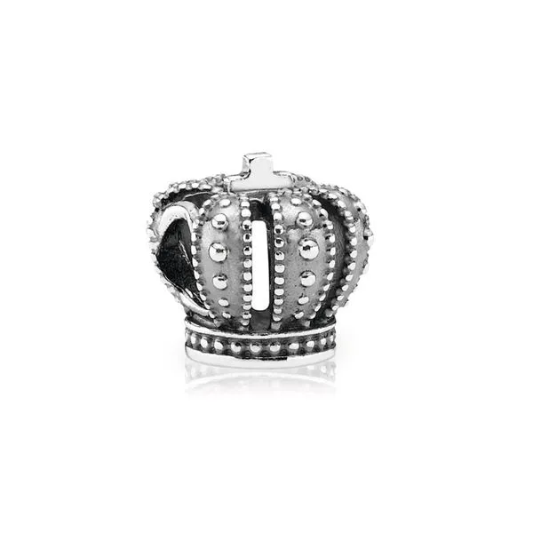 Sterling Silver Pandora Regal Crown Charm Leitzel's Jewelry Myerstown, PA