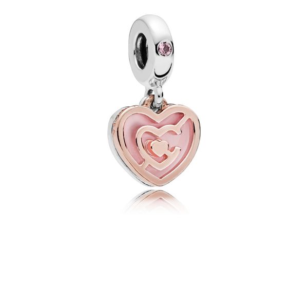 Platinum Pandora Path to Love Charm Leitzel's Jewelry Myerstown, PA