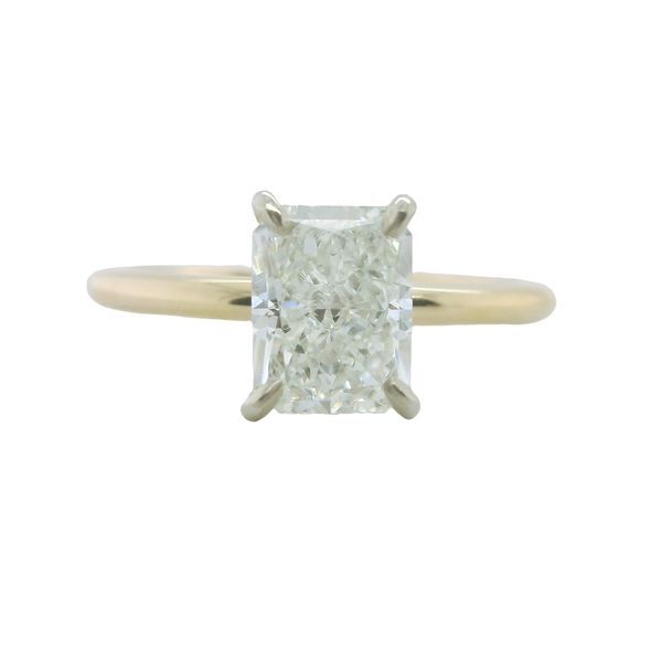 LOOSE  1.50CT  RADIANT CUT NATURAL DIAMOND  G /VVS2  <br>EGL CERT #1701619126<br>SET IN 14KY SOLITAIRE BAND WITH WHITE GOLD PRONGS Lennon's W.B. Wilcox Jewelers New Hartford, NY