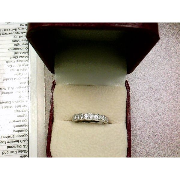 14KWG LADIES BAND CONTAINING 12 ROUND DIAMONDS TOTALING .53CTS Lennon's W.B. Wilcox Jewelers New Hartford, NY