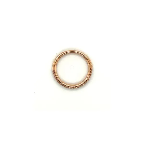 14Kt Rose Gold Diamond Band  Image 3 Lennon's W.B. Wilcox Jewelers New Hartford, NY