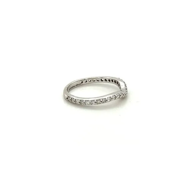 14Kt White Gold Wedding Band Image 2 Lennon's W.B. Wilcox Jewelers New Hartford, NY