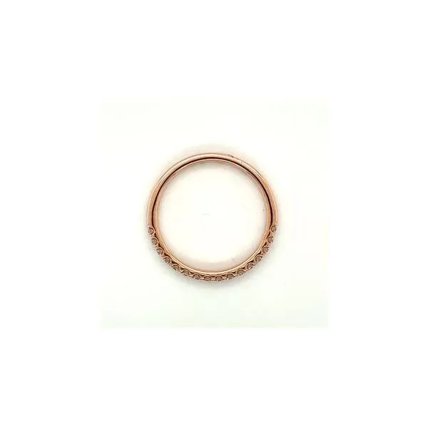 14Kt Rose Gold Diamond Band Image 3 Lennon's W.B. Wilcox Jewelers New Hartford, NY