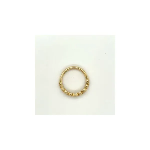 14Kt Yellow Gold Diamond Band  Image 3 Lennon's W.B. Wilcox Jewelers New Hartford, NY