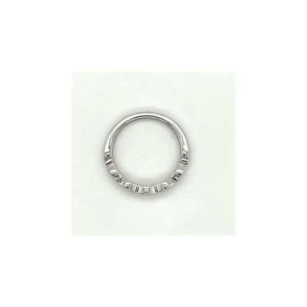 14Kt White Gold Diamond Band  Image 3 Lennon's W.B. Wilcox Jewelers New Hartford, NY
