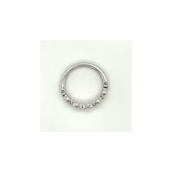 14Kt White Gold Diamond Band  Image 3 Lennon's W.B. Wilcox Jewelers New Hartford, NY