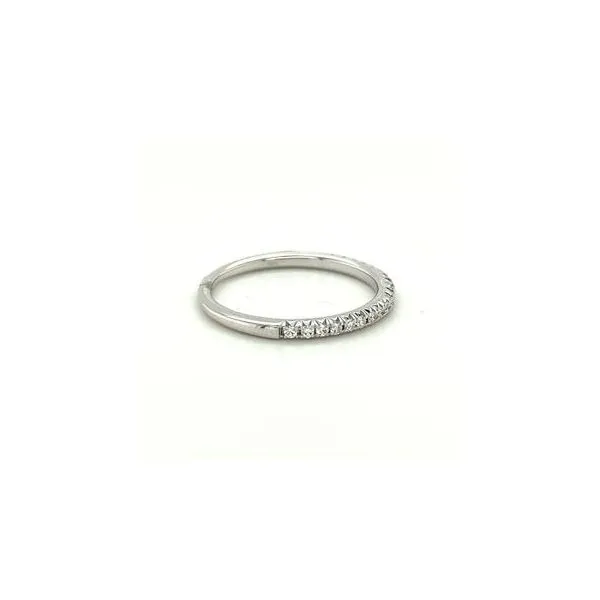 14Kt White Gold Diamond Band  Image 2 Lennon's W.B. Wilcox Jewelers New Hartford, NY